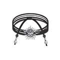 Zdjęcie produktu Supernatural - Czarna bransoletka z symbolem ochronnym