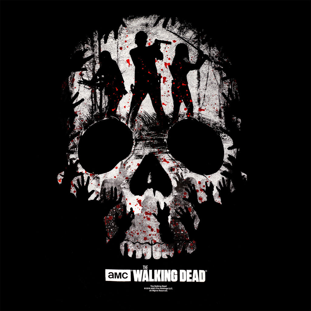 Zdjęcie produktu Walking Dead - Skull T-Shirt damski