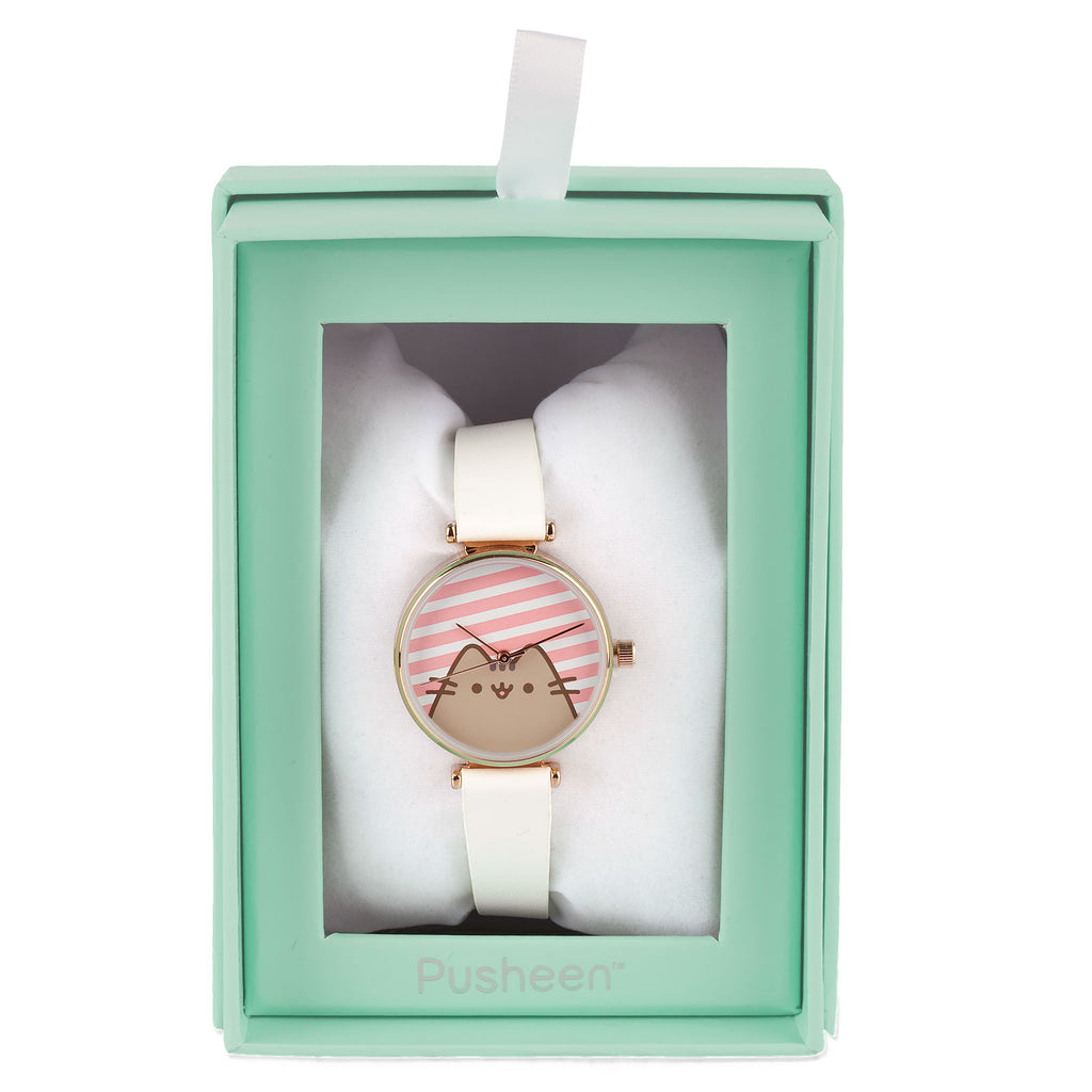 Product image Pusheen - Stripes watch white
