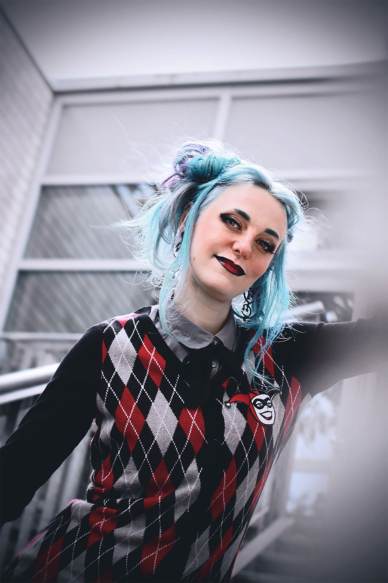 Zdjęcie produktu Harley Quinn - Kardigan Harlekin