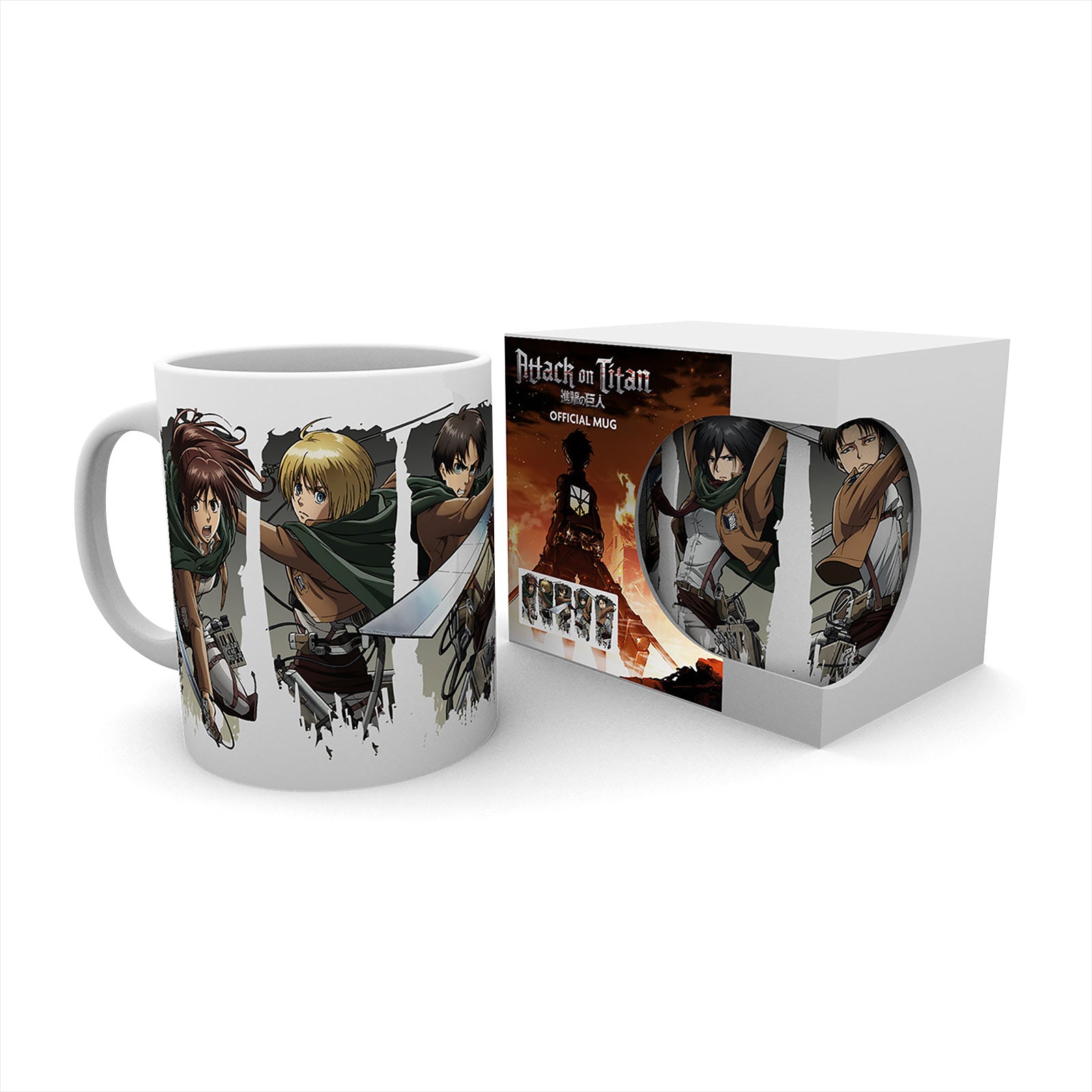 Zdjęcie produktu Attack on Titan - Kubek Characters