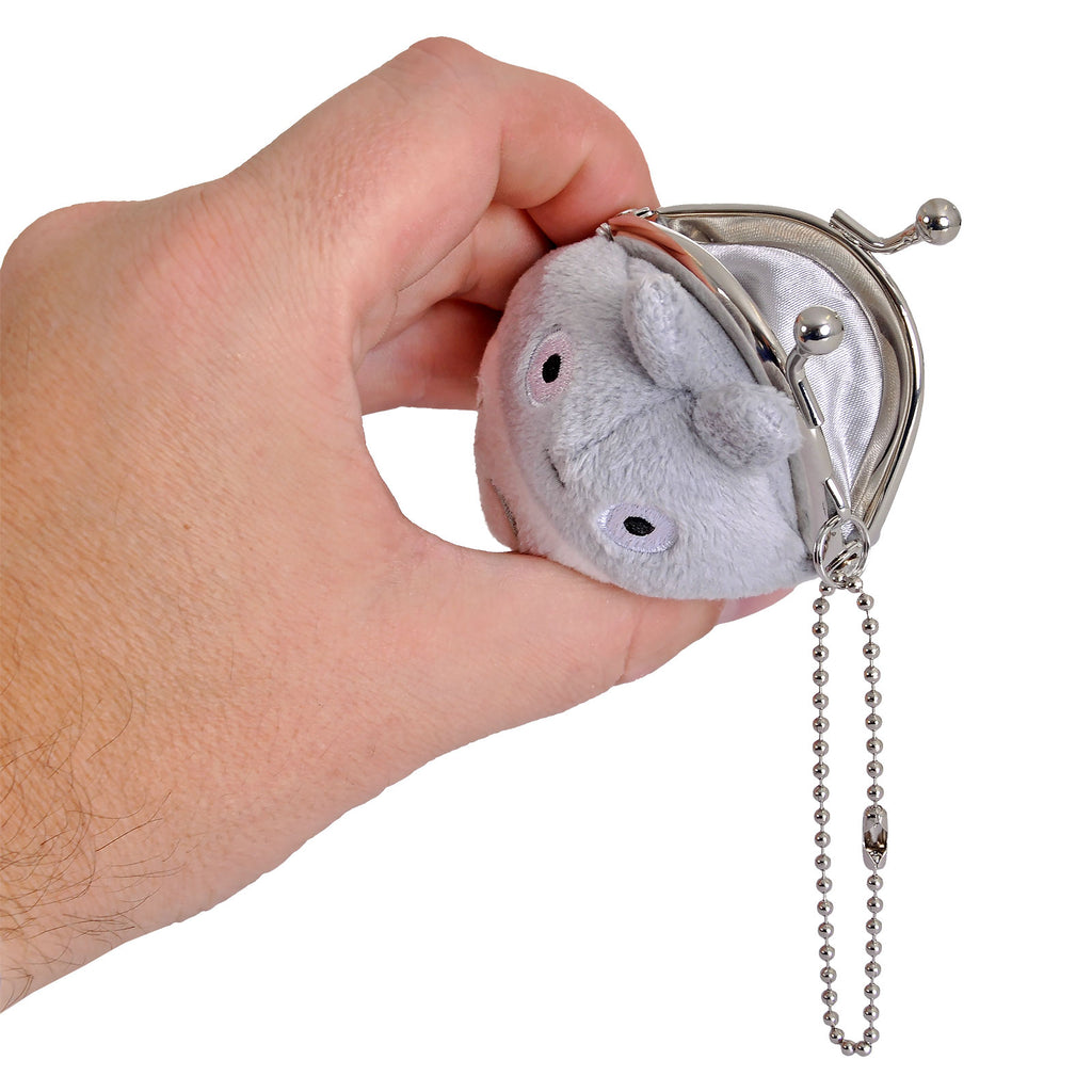 Zdjęcie produktu Totoro - Pluszowy portfelik na drobne szary