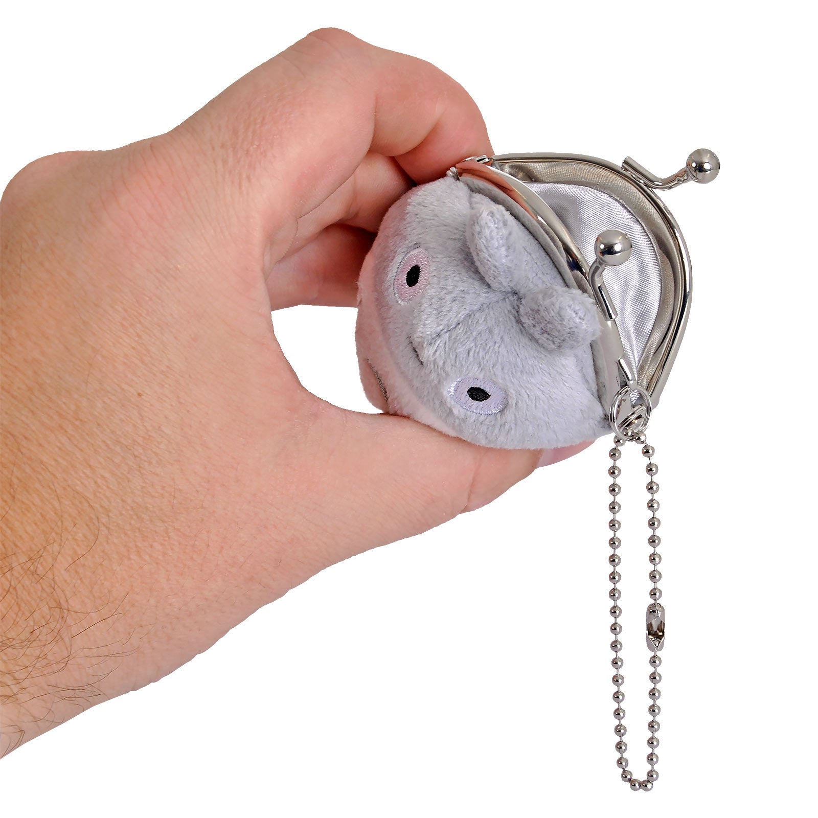 Zdjęcie produktu Totoro - Pluszowy portfelik na drobne szary