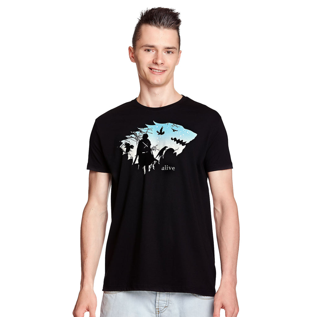 Zdjęcie produktu Jon Is Alive T-Shirt czarne