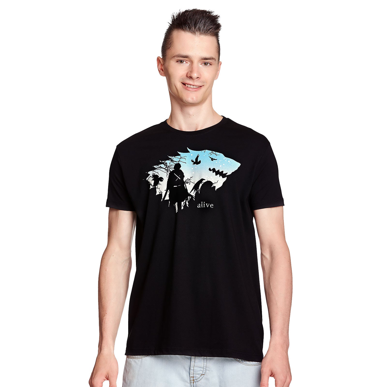 Zdjęcie produktu Jon Is Alive T-Shirt czarne