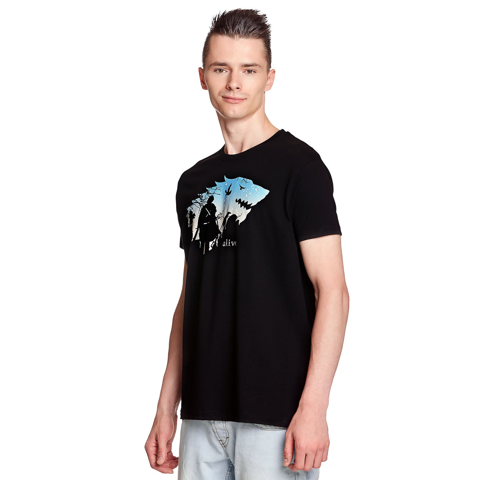 Zdjęcie produktu Jon Is Alive T-Shirt czarne