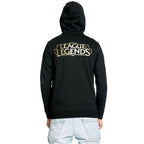 Zdjęcie produktu League of Legends - Czarna bluza z kapturem z logo