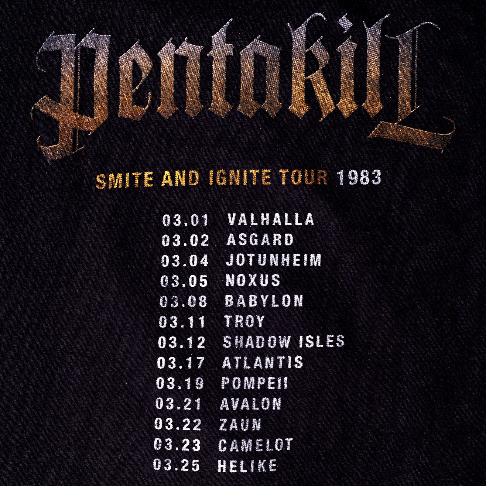 Zdjęcie produktu League of Legends - Pentakill T-Shirt czarne