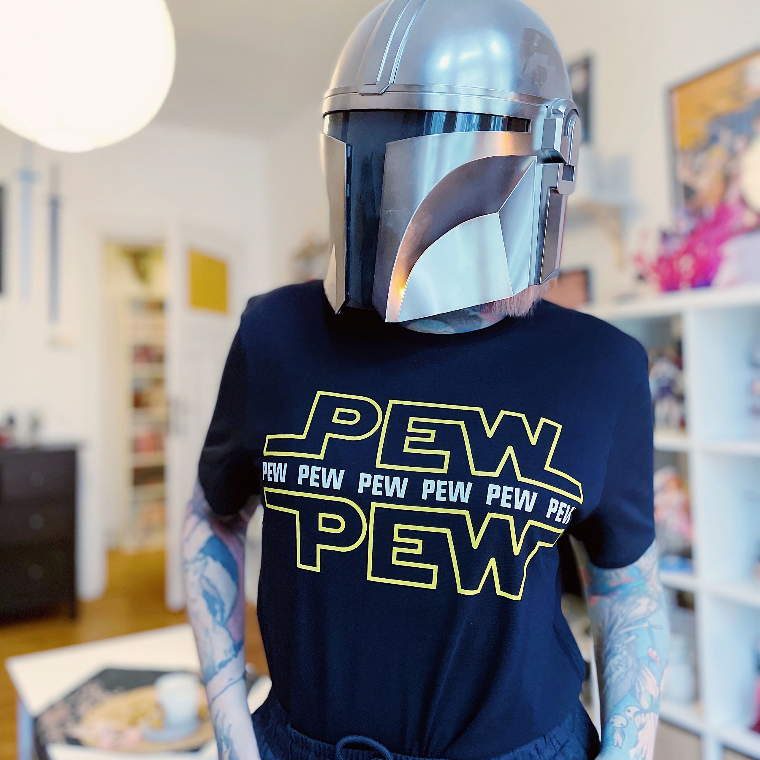 Zdjęcie produktu Pew Pew - Czarna koszulka