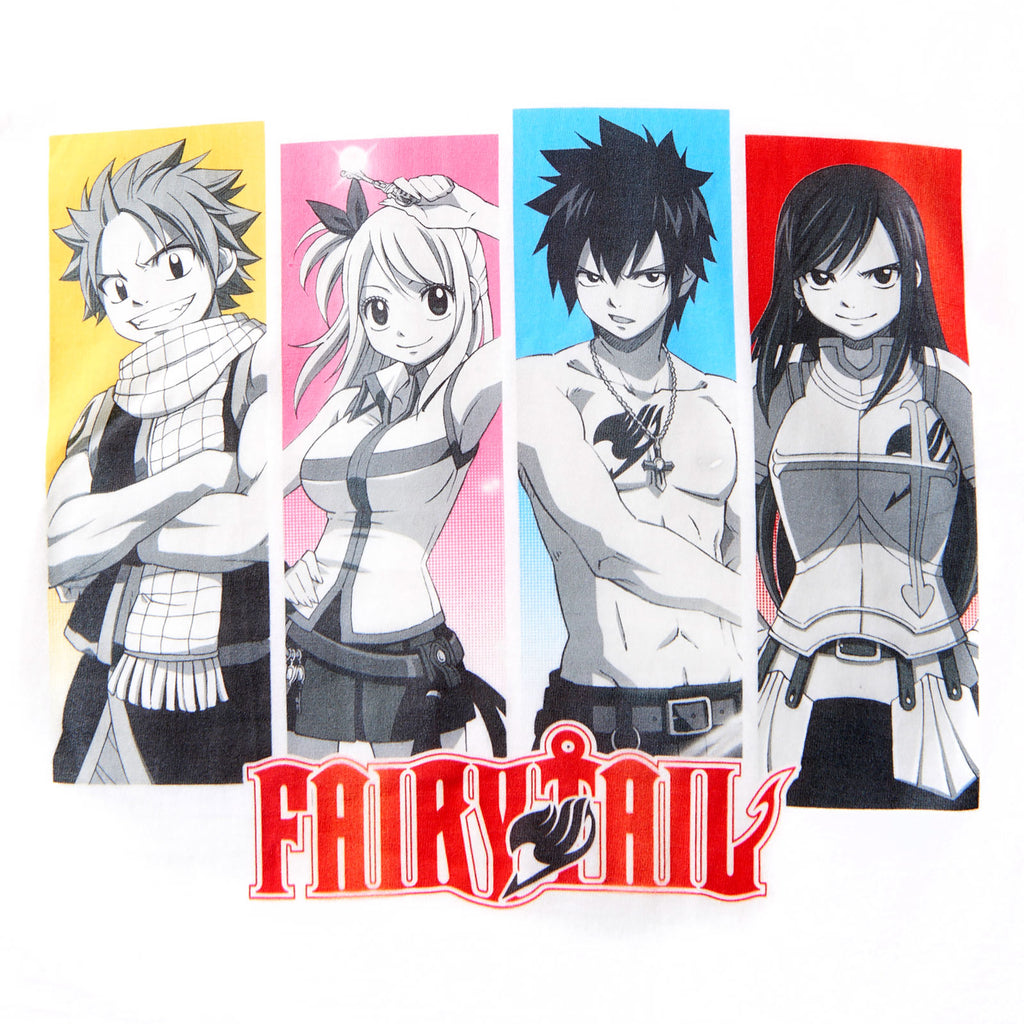 Zdjęcie produktu Fairy Tail - Team T-Shirt damskie białe