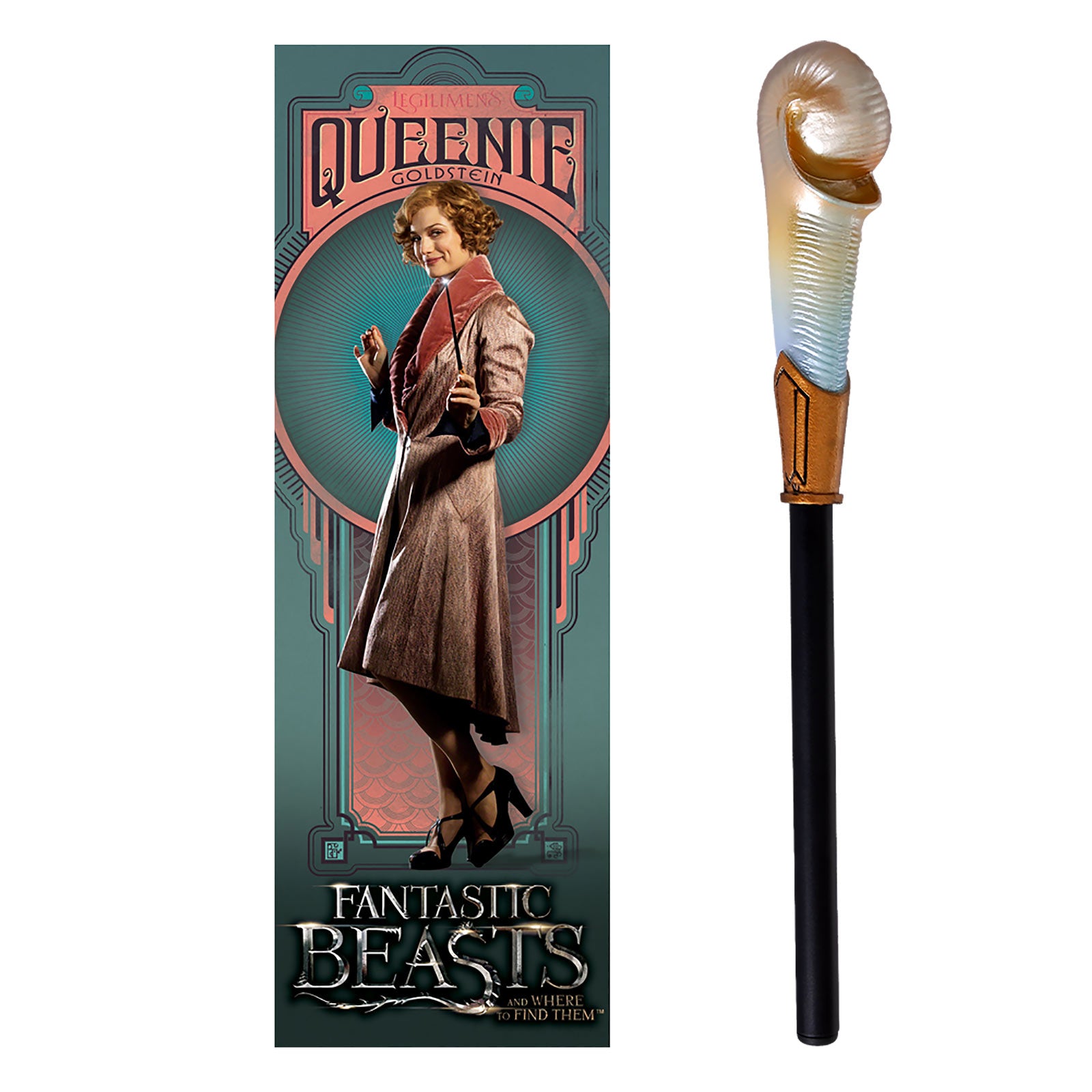 Zdjęcie produktu Queenie Goldstein Długopis w kształcie różdżki & Zakładka - Fantastyczne Zwierzęta