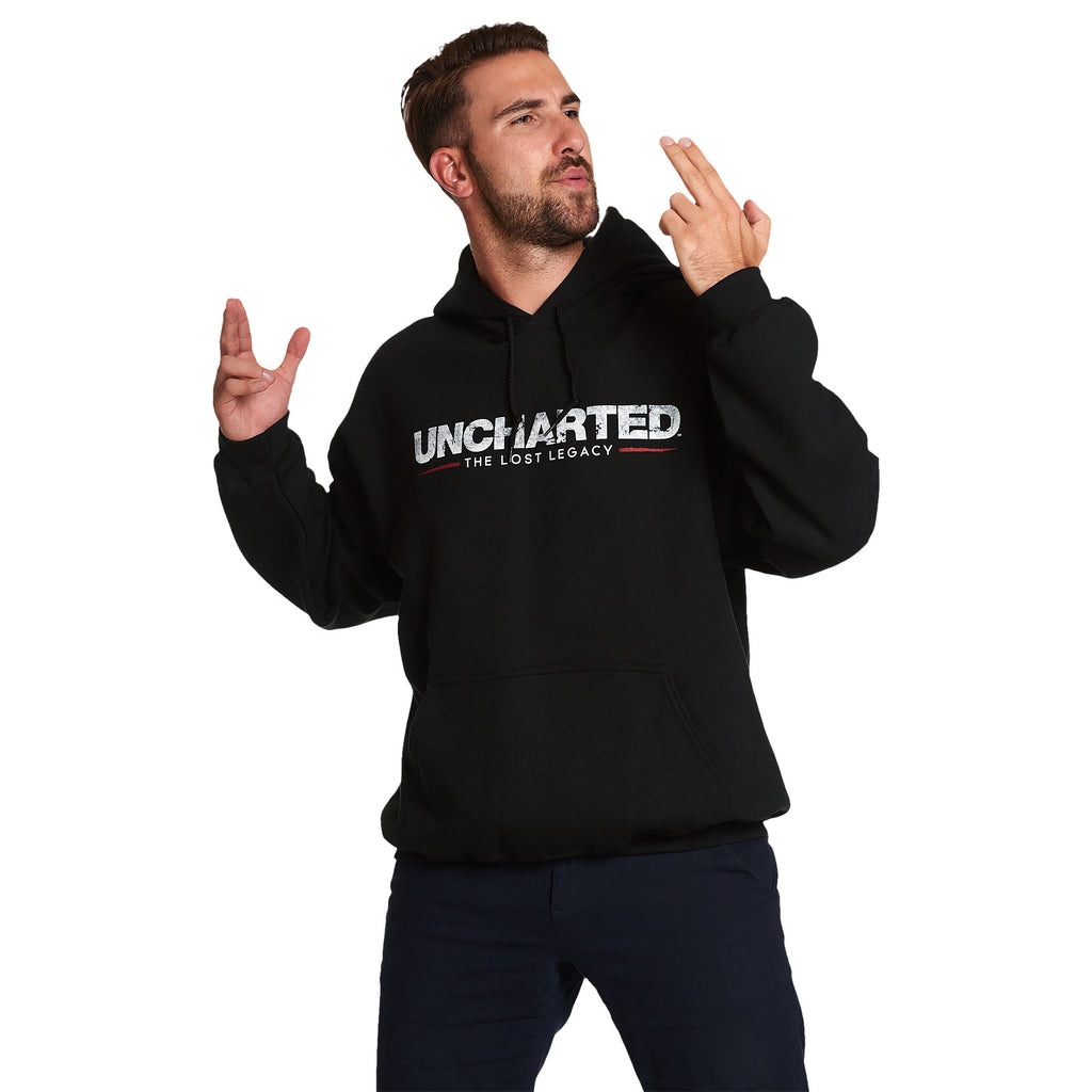 Zdjęcie produktu Uncharted - Logo Hoodie czarny