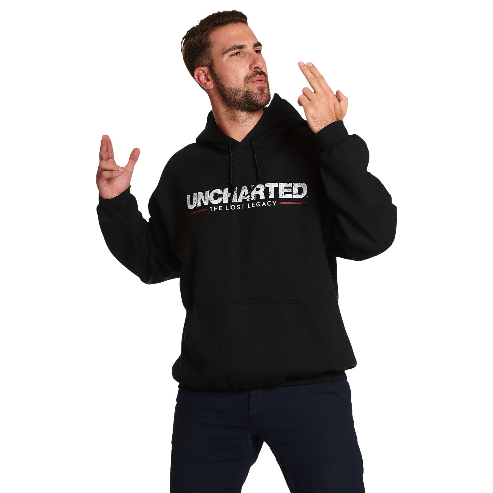 Zdjęcie produktu Uncharted - Logo Hoodie czarny