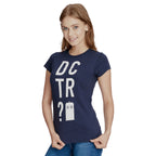 Zdjęcie produktu Doctor Who - DCTR T-Shirt damskie niebieskie