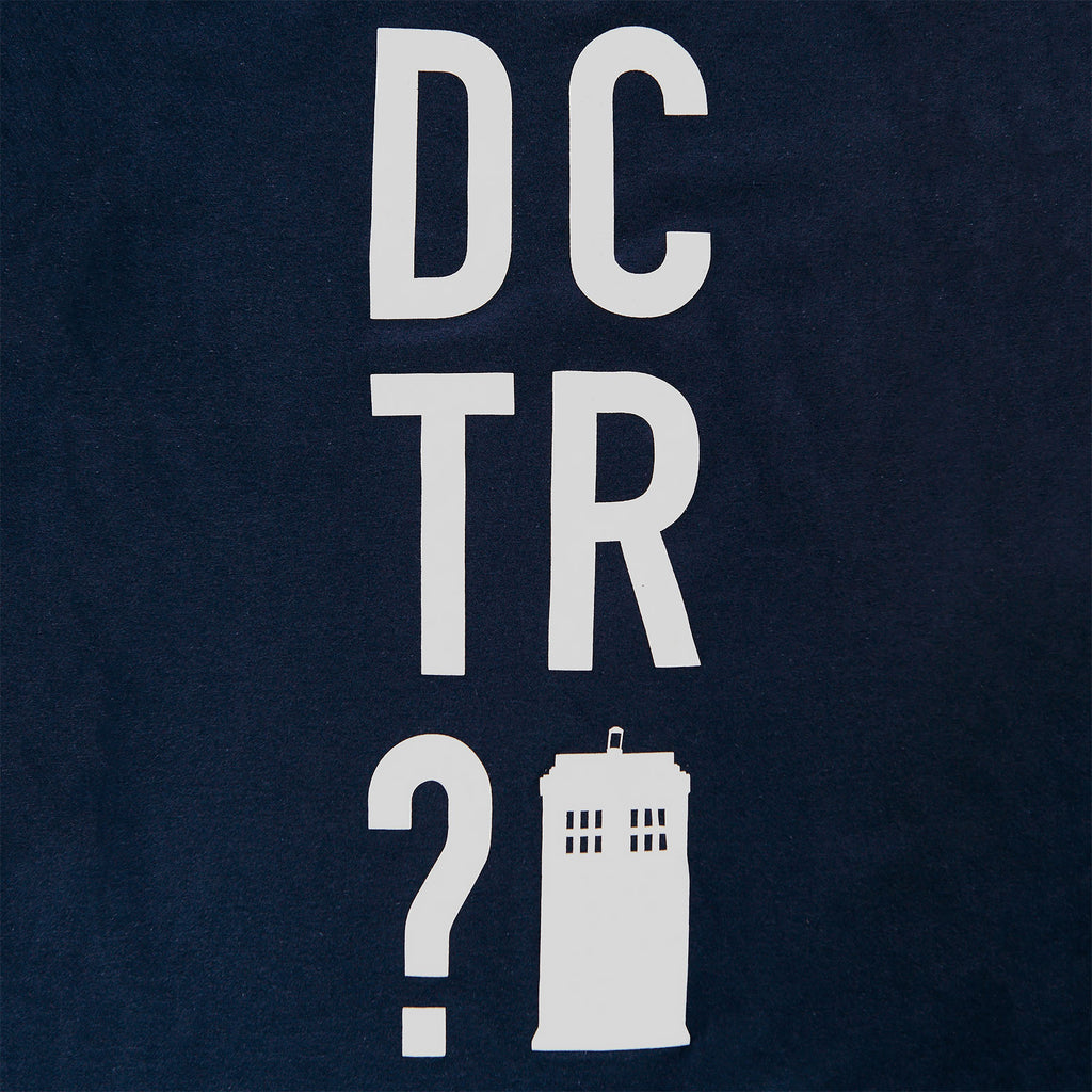 Zdjęcie produktu Doctor Who - DCTR T-Shirt damskie niebieskie