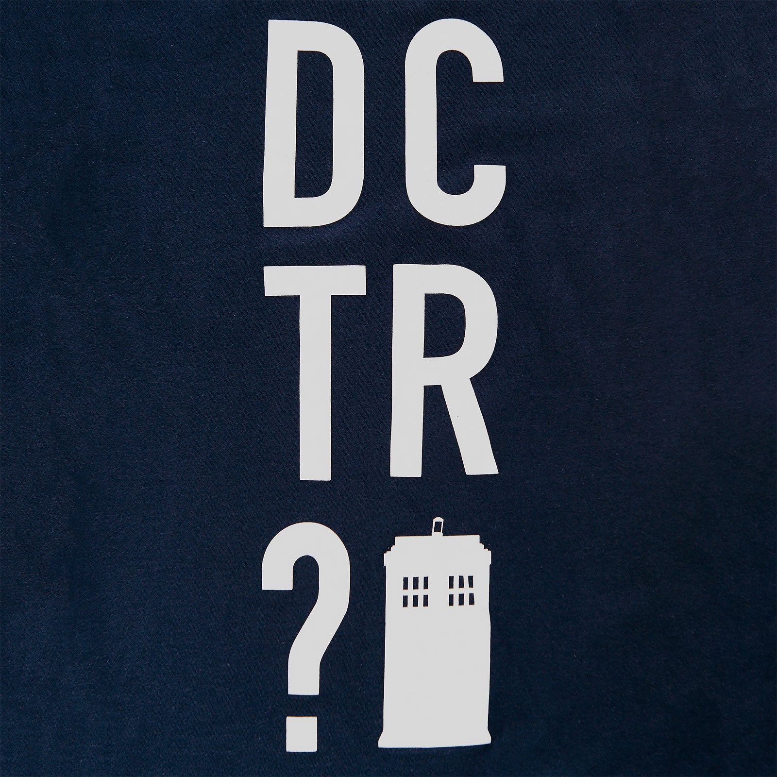 Zdjęcie produktu Doctor Who - DCTR T-Shirt damskie niebieskie