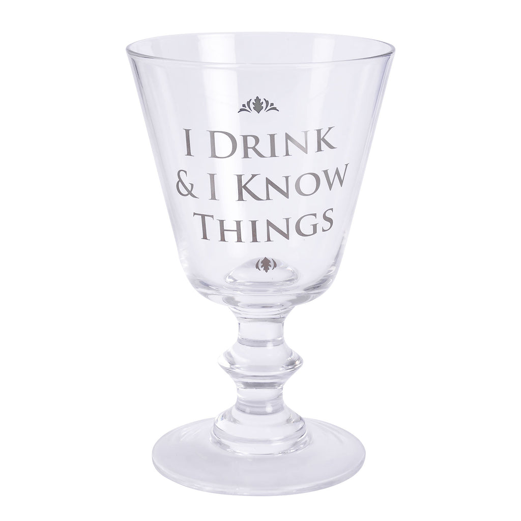 Zdjęcie produktu Gra o Tron - Drink and Know Kieliszek do Wina