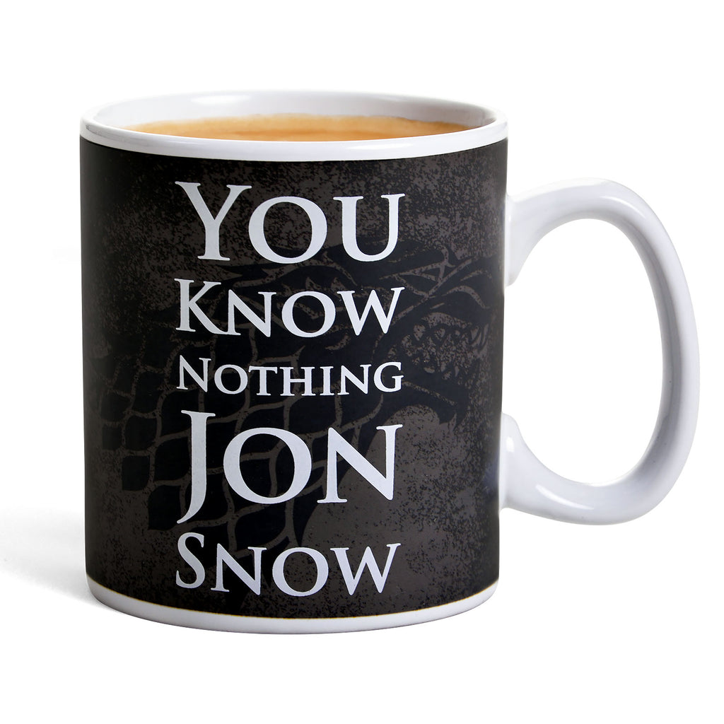 Zdjęcie produktu Gra o Tron - Jon Snow Kubek z efektem termicznym