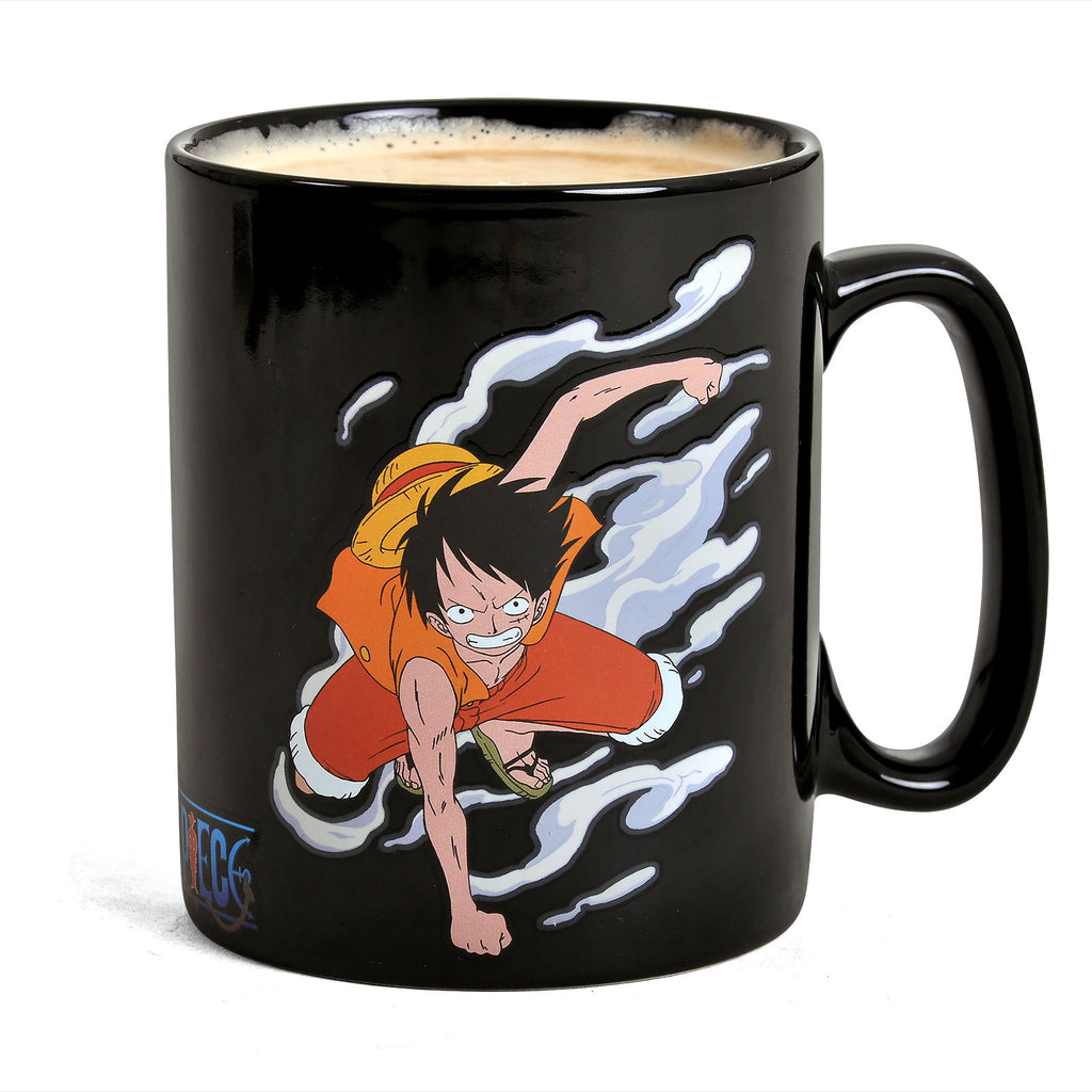 Zdjęcie produktu One Piece - Kubek termoaktywny Luffy i Ace