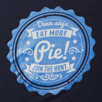 Zdjęcie produktu Supernatural - Eat More Pie T-Shirt niebieski