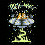 Product image Rick and Morty - Space Cruiser T-Shirt black