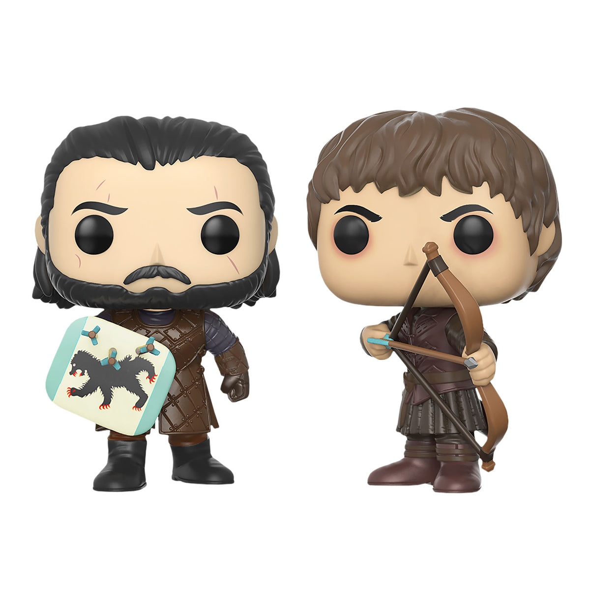 Zdjęcie produktu Gra o Tron - Jon Snow i Ramsay Bolton Mini-Figurki