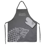 Product image Game of Thrones - House Stark Apron with Oven Mitt