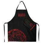 Zdjęcie produktu Gra o Tron - Fartuch Targaryen z rękawicą kuchenną