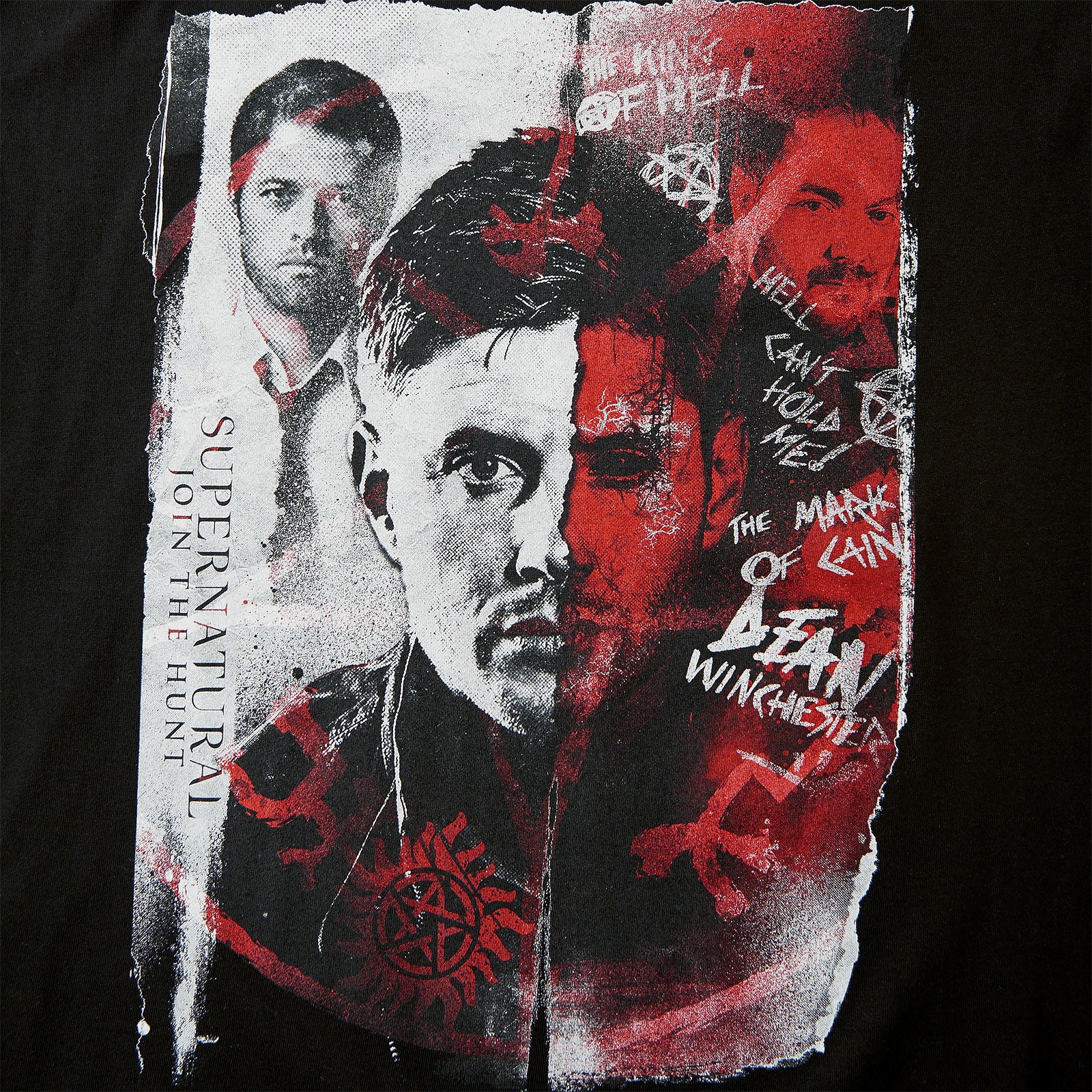 Zdjęcie produktu Supernatural - Dean Winchester T-Shirt czarne