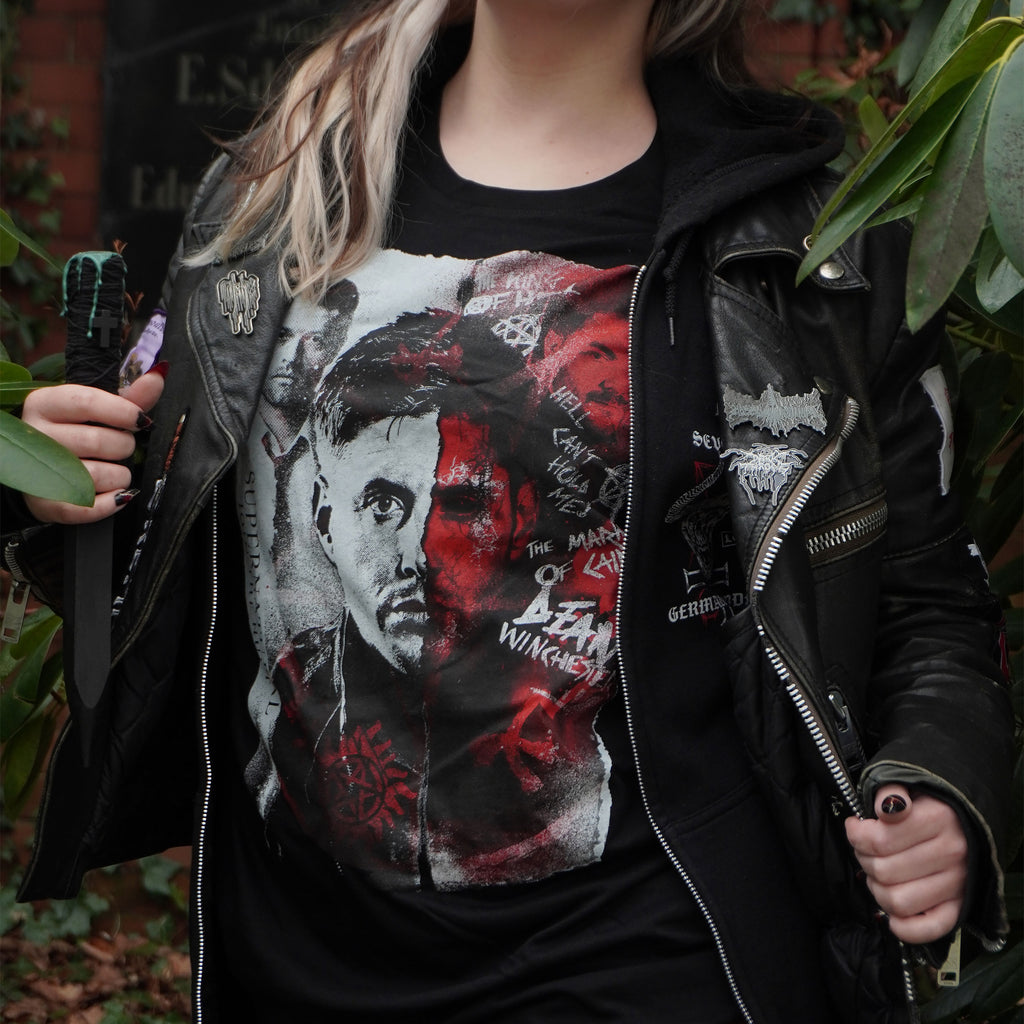 Zdjęcie produktu Supernatural - Dean Winchester T-Shirt czarne