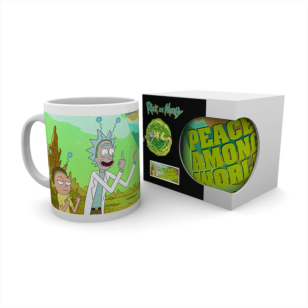 Zdjęcie produktu Rick and Morty - Peace Kubek