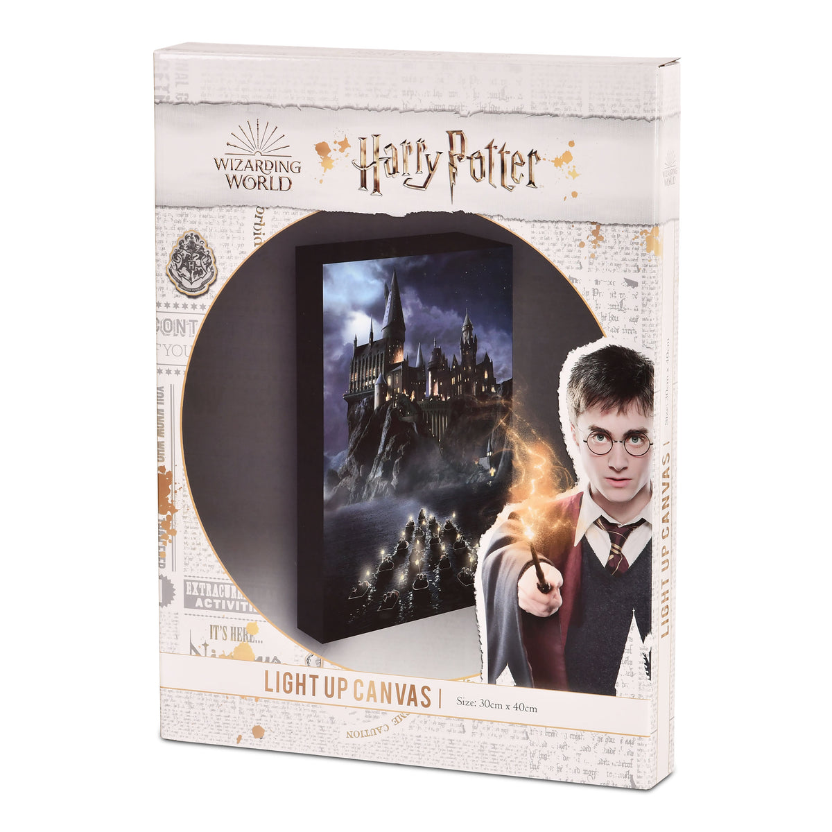 Zdjęcie produktu Harry Potter - Obraz na ścianę z oświetleniem Hogwart
