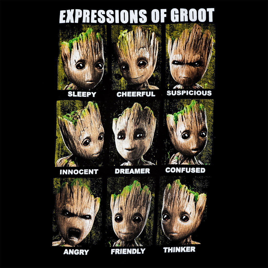 Zdjęcie produktu Guardians of the Galaxy - Groot Expressions Tank Top czarny