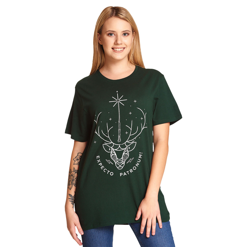 Zdjęcie produktu Harry Potter - Expecto Patronum T-Shirt zielony