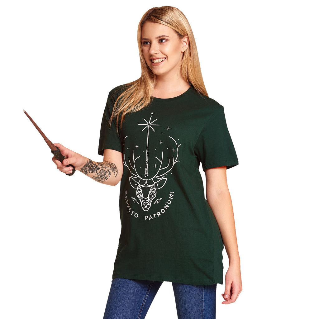 Zdjęcie produktu Harry Potter - Expecto Patronum T-Shirt zielony