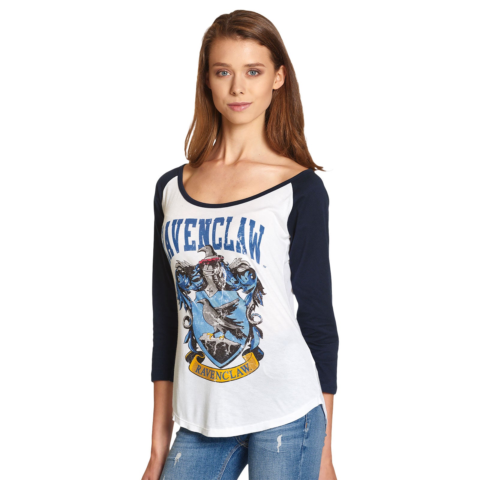 Zdjęcie produktu Harry Potter - Longsleeve damski z herbem Ravenclaw