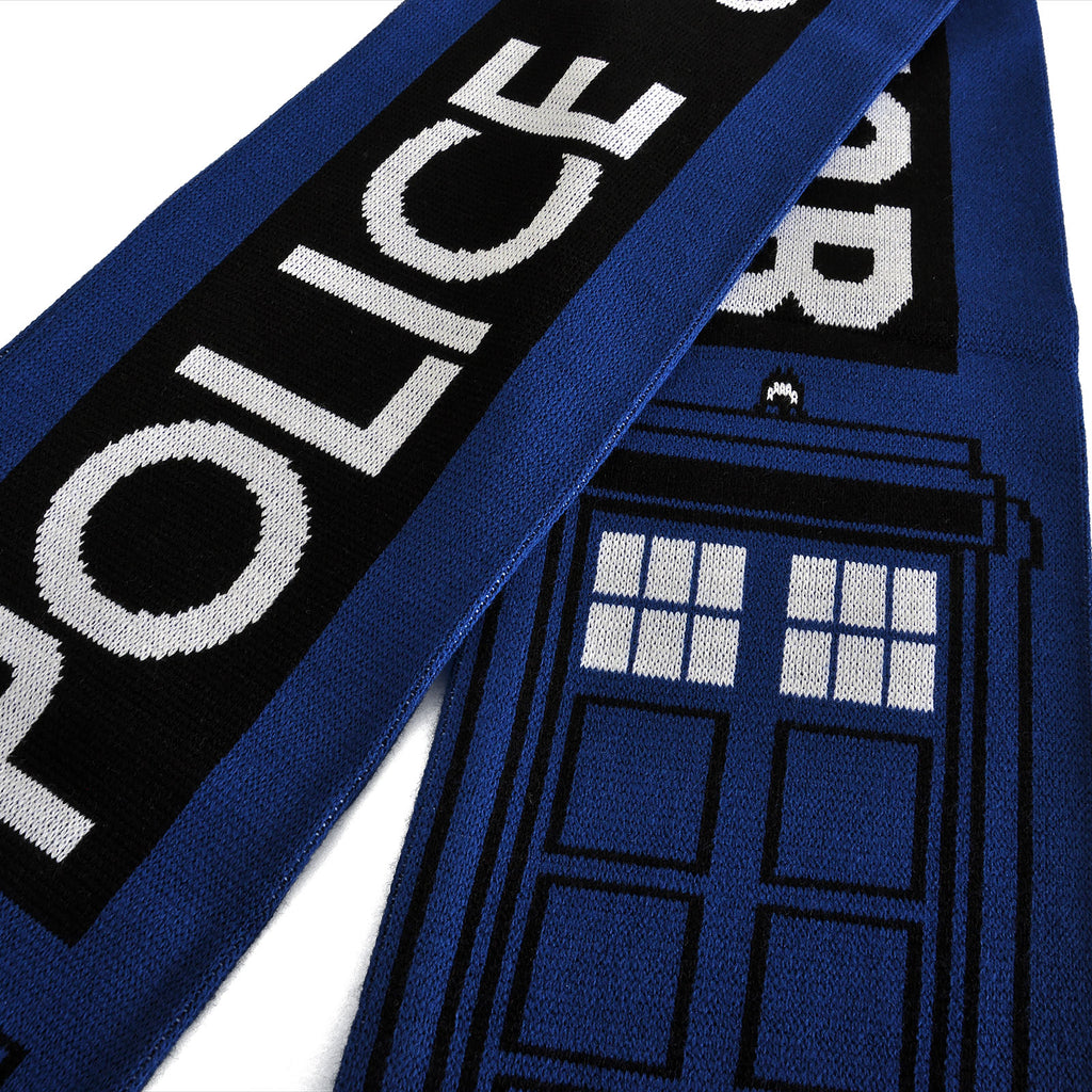 Zdjęcie produktu Doctor Who - Tardis Police Box szalik niebieski