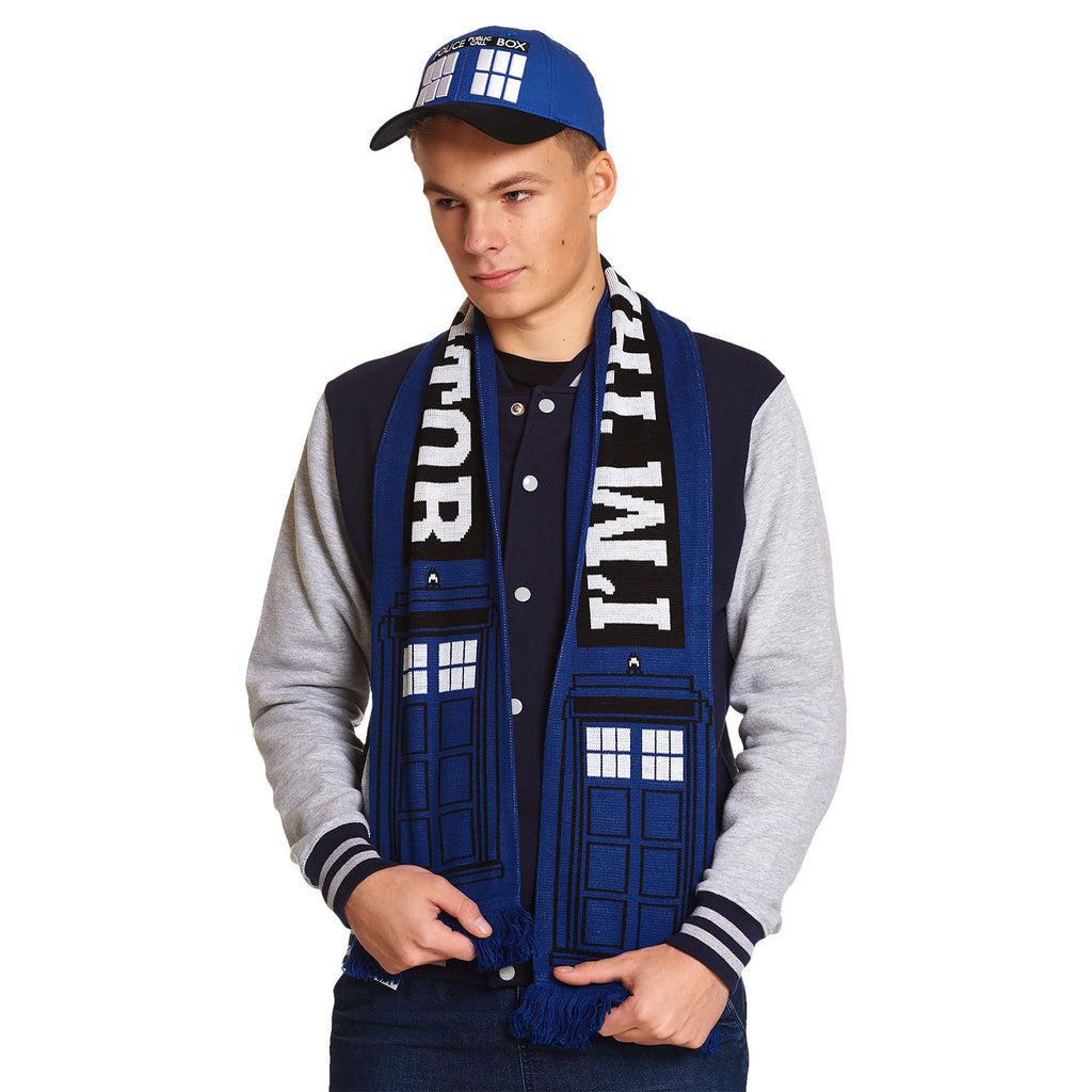 Zdjęcie produktu Doctor Who - Tardis Police Box szalik niebieski