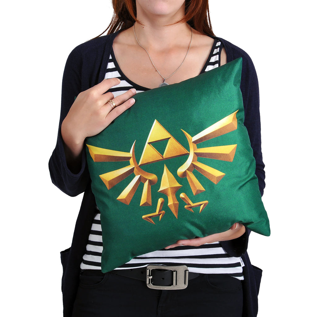 Zdjęcie produktu Zelda - Poduszka z logo Hyrule Triforce