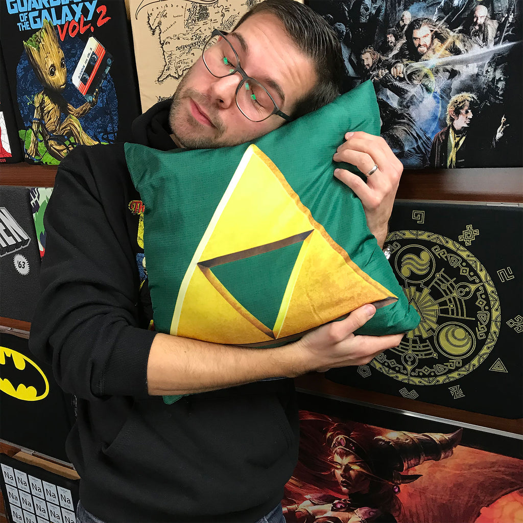 Zdjęcie produktu Zelda - Poduszka z logo Hyrule Triforce