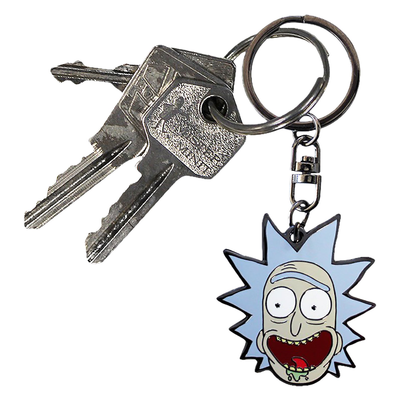 Zdjęcie produktu Rick and Morty - Brelok Rick Face