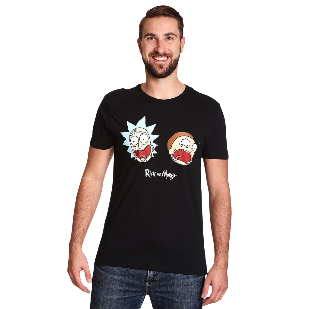 Zdjęcie produktu Rick and Morty - Crazy Faces Glow in the Dark T-Shirt