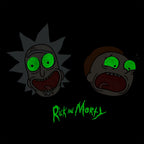 Zdjęcie produktu Rick and Morty - Crazy Faces Glow in the Dark T-Shirt