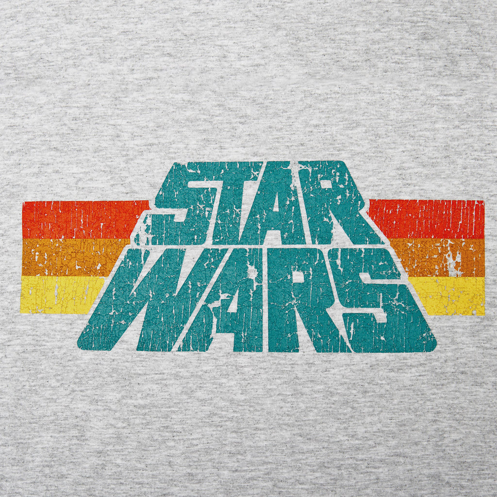 Zdjęcie produktu Star Wars - Vintage 77 Logo T-Shirt szare