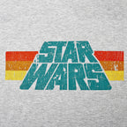 Zdjęcie produktu Star Wars - Vintage 77 Logo T-Shirt szare