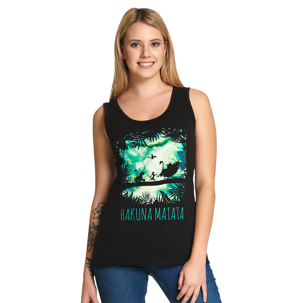 Zdjęcie produktu Król Lew - No Worries Tank Top czarny