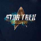 Zdjęcie produktu Star Trek - Discovery Logo T-Shirt niebieski