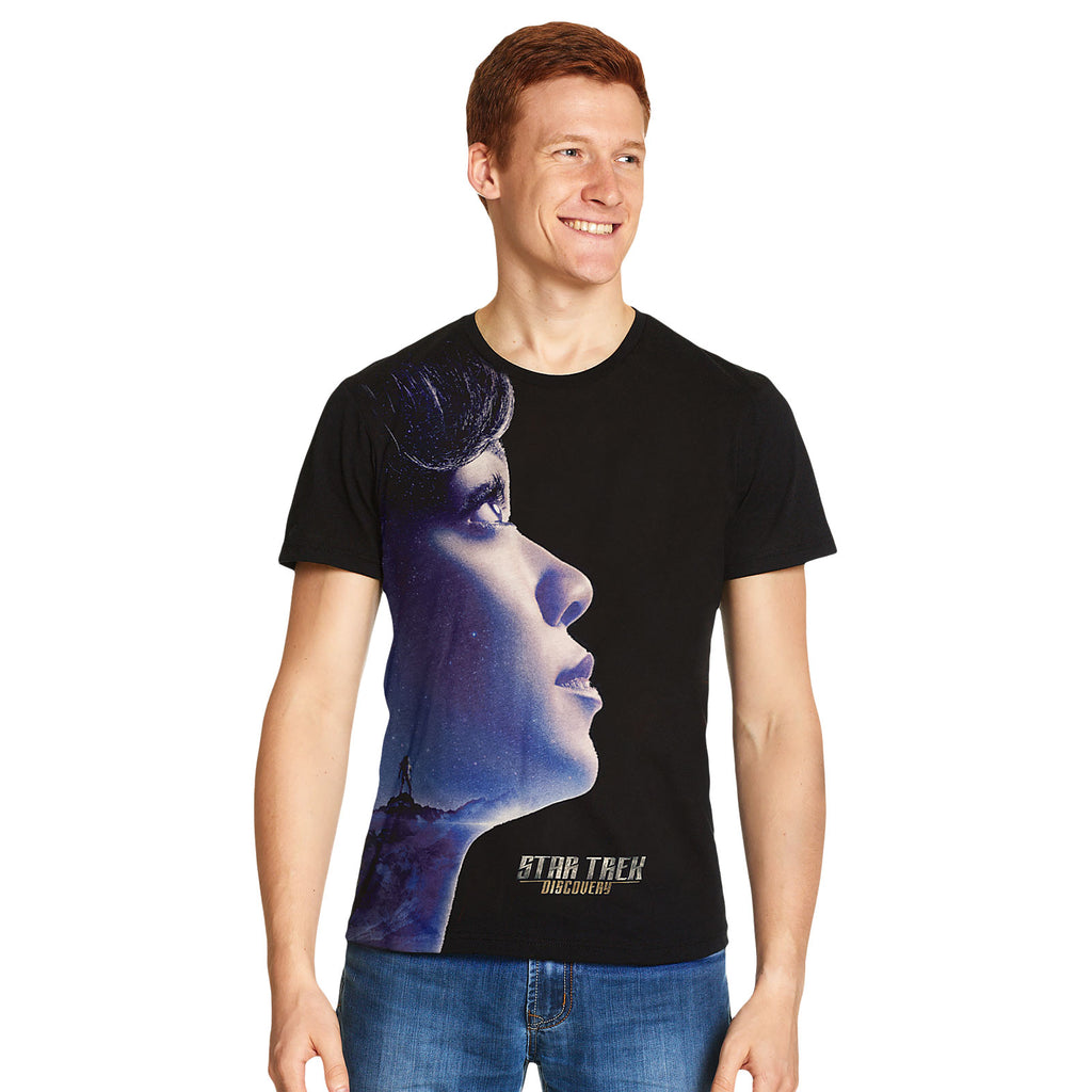 Zdjęcie produktu Star Trek - Michael Burnham Discovery T-Shirt czarne