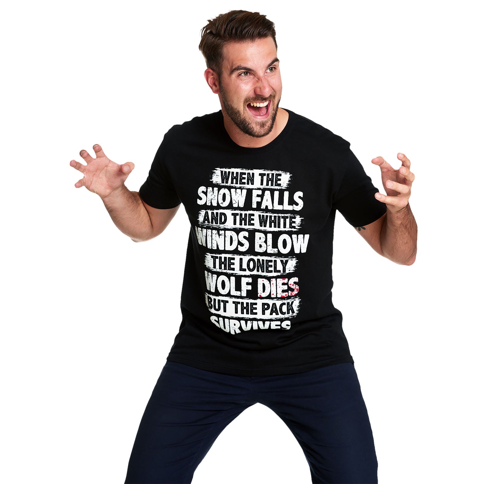 Zdjęcie produktu The Pack Survives T-Shirt czarne