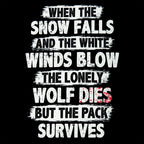 Product image The Pack Survives T-Shirt black